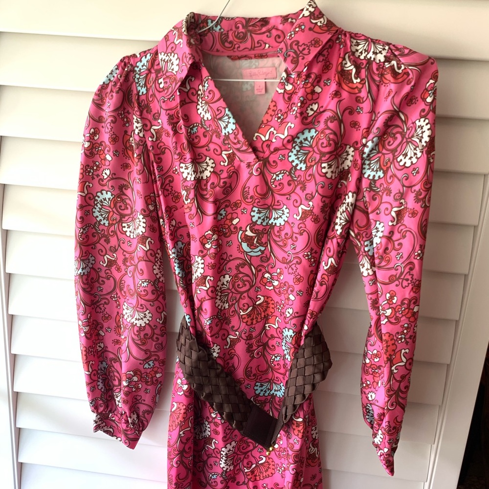 Lilly Pulitzer silk dress